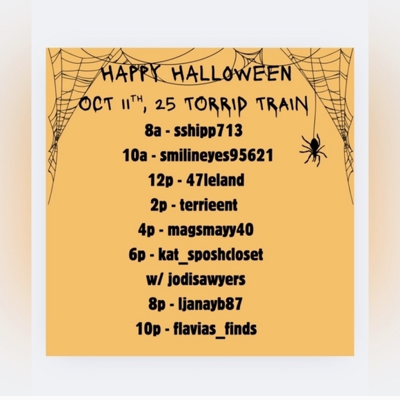 TORRID SHOW! Medium To 6X - COME JOIN THE FUN! 8:00 am est - Picture 4 of 4